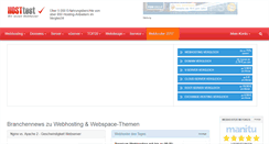 Desktop Screenshot of hosttest.de